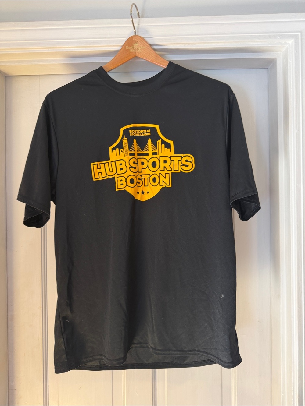 Hub Sports Boston Graphic Tee - Black/Gold